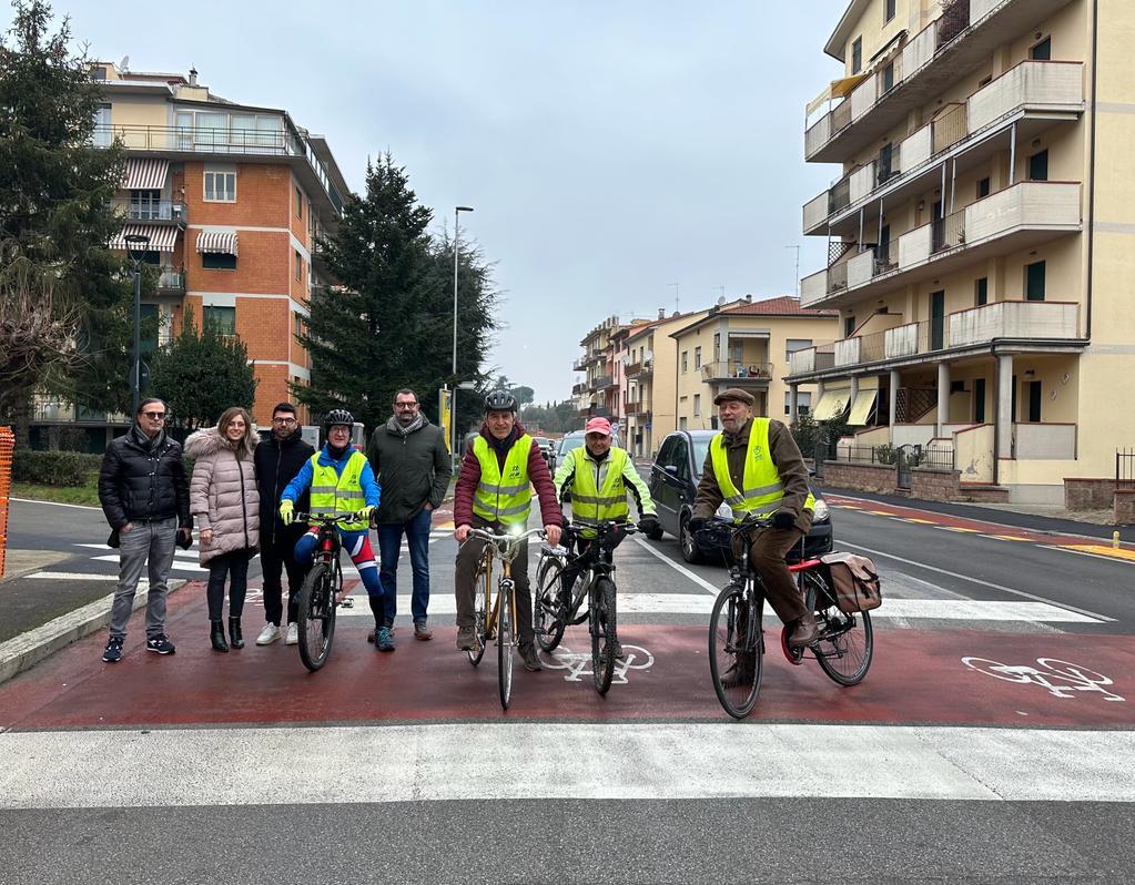 Inaugurati Due Nuovi Tratti Di Pista Ciclabile Nelle Zone Di Via Veneto ...