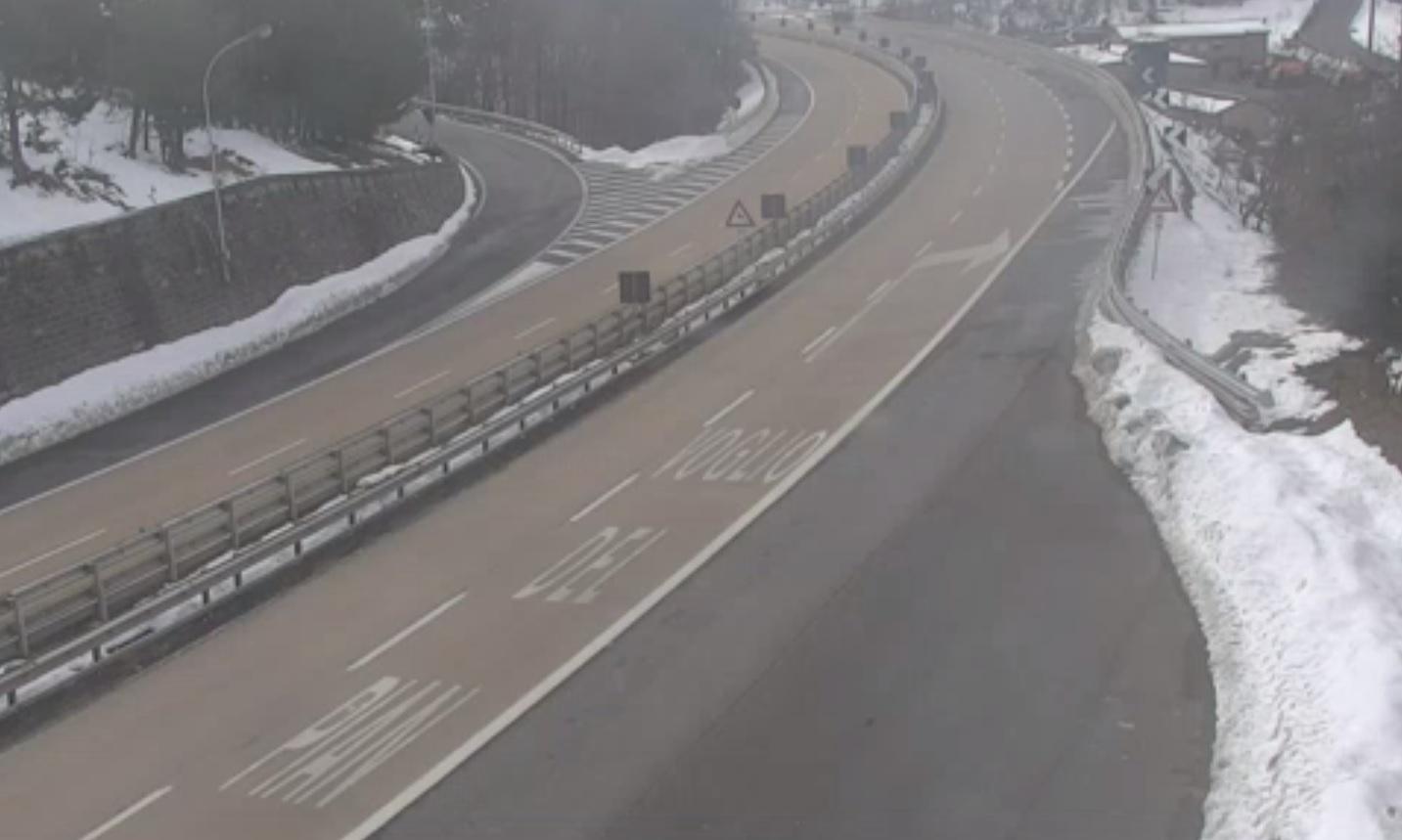 Lavori In Corso Chiusa L Autostrada Panoramica Verso Bologna