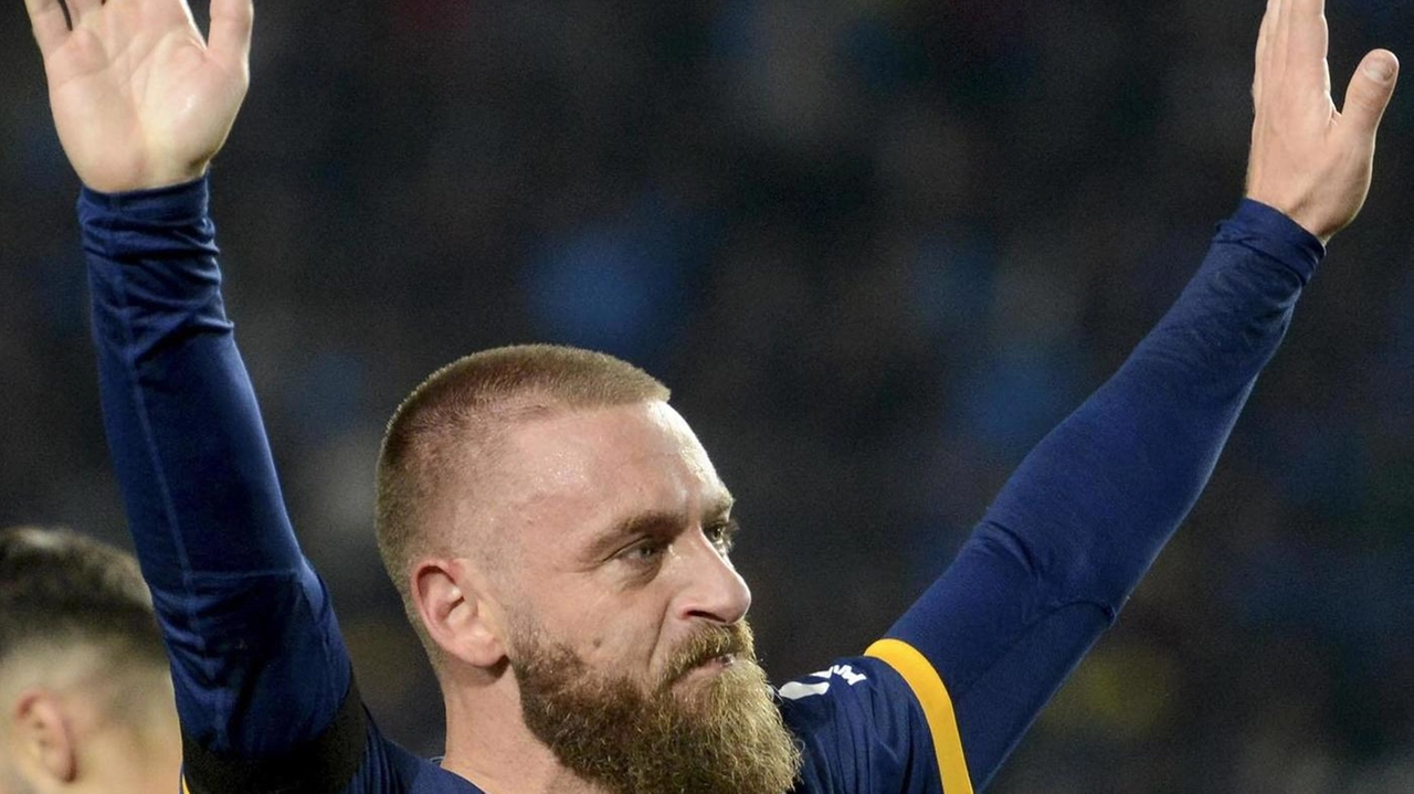 Daniele De Rossi con la maglia del Boca Juniors