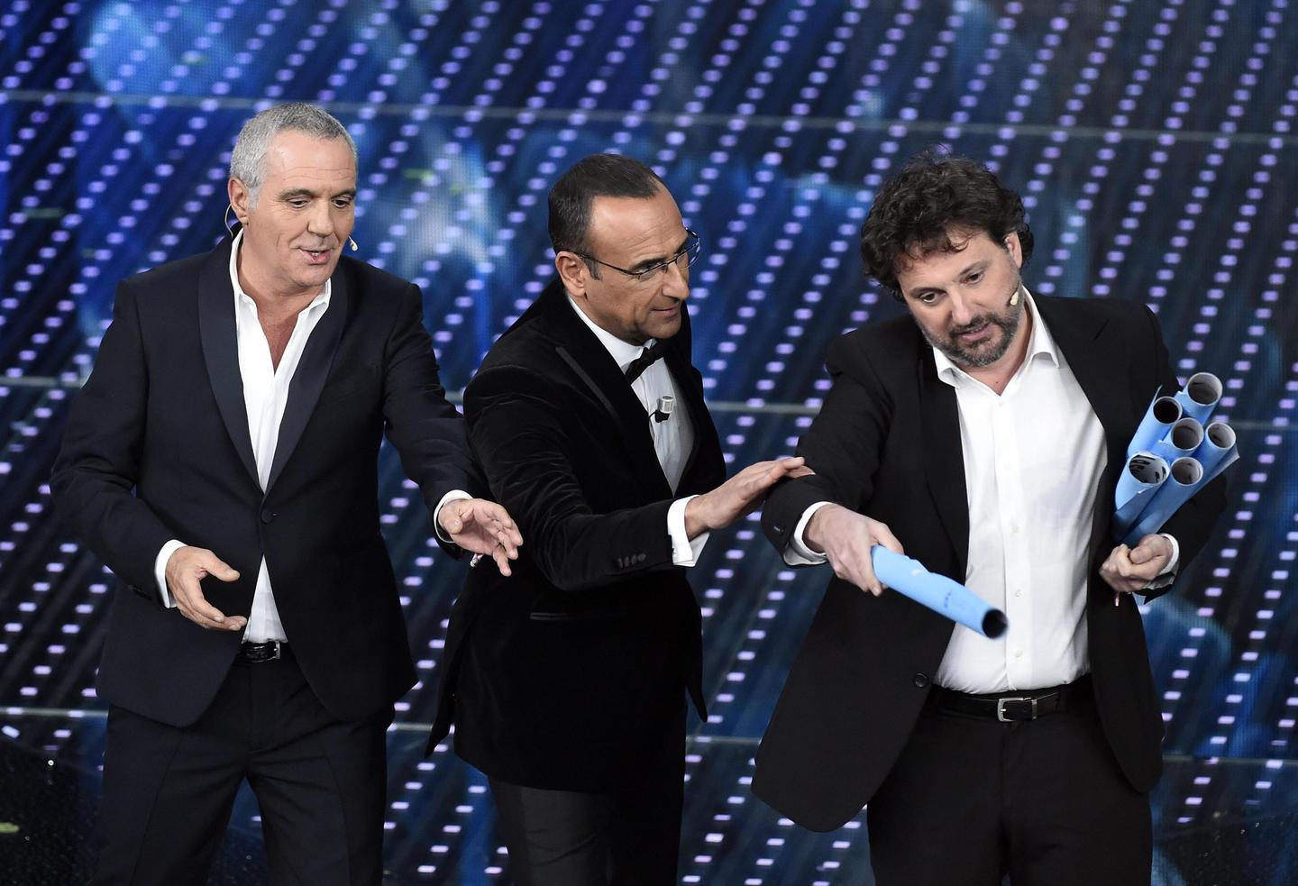 Panariello, Conti E Pieraccioni Insieme Sul Palco Al Mandela Forum