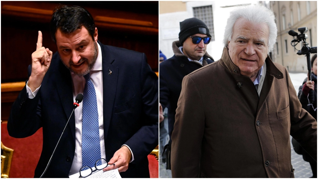 Matteo Salvini e Denis Verdini