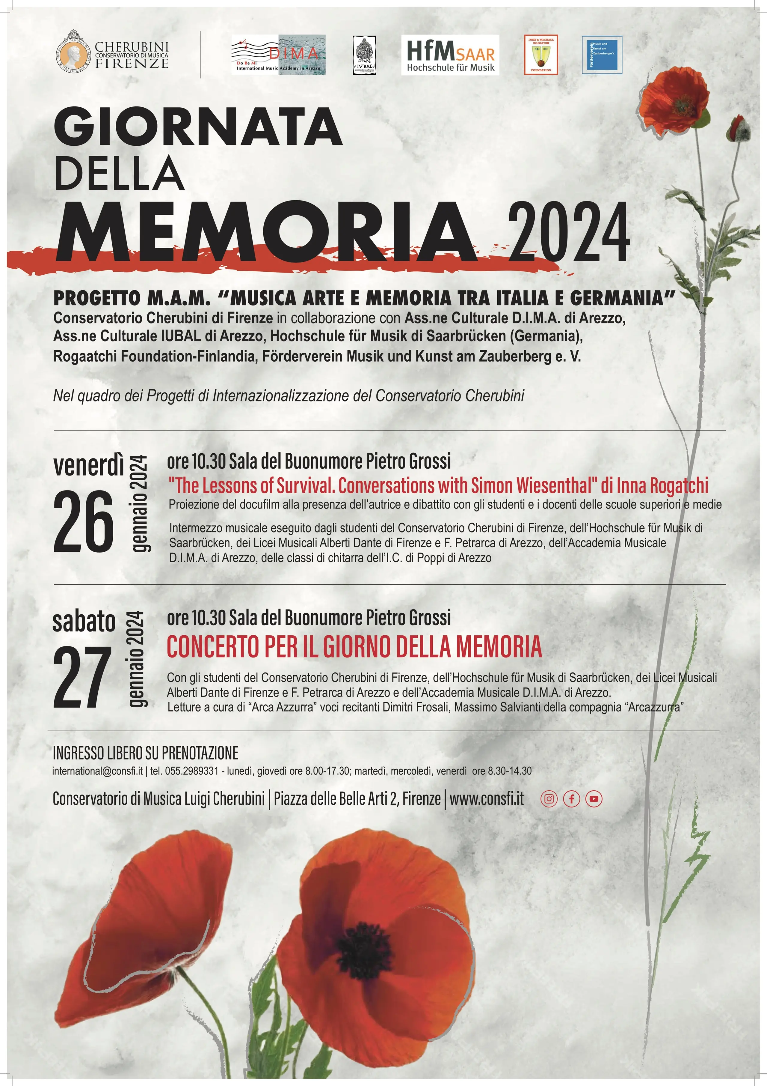 Giornata Della Memoria, Le Iniziative Di Dima