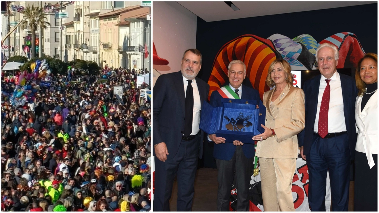 Carnevale di Viareggio 2024, comincia la festa. “Biglietto da visita per la Toscana”