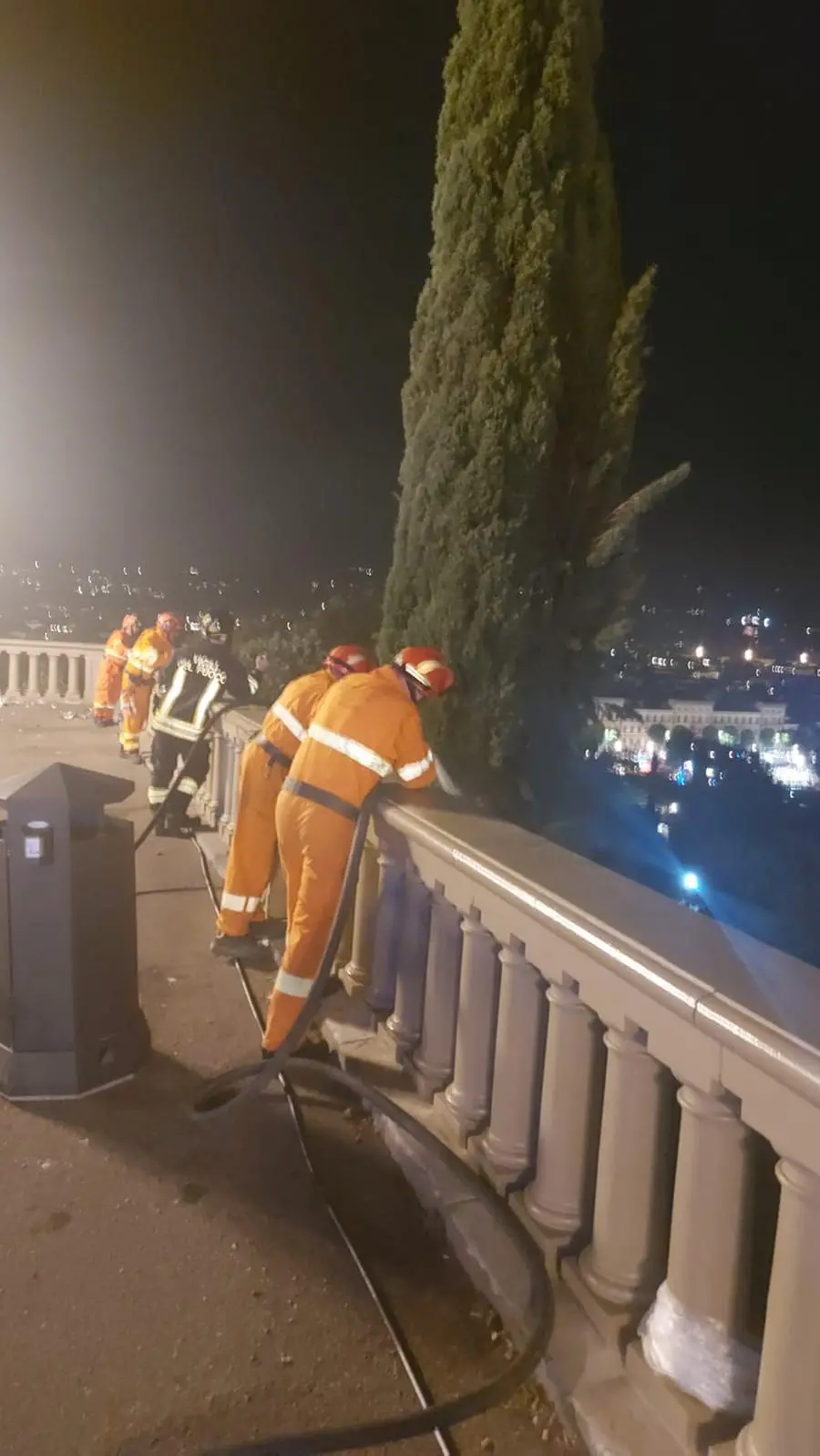 Firenze, festa di San Giovanni in sicurezza grazie all'impegno della Vab