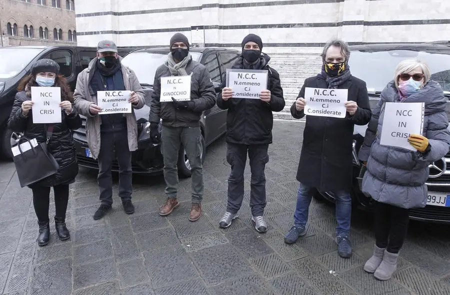 Sit-in delle guide: "Dimenticate e senza soldi"