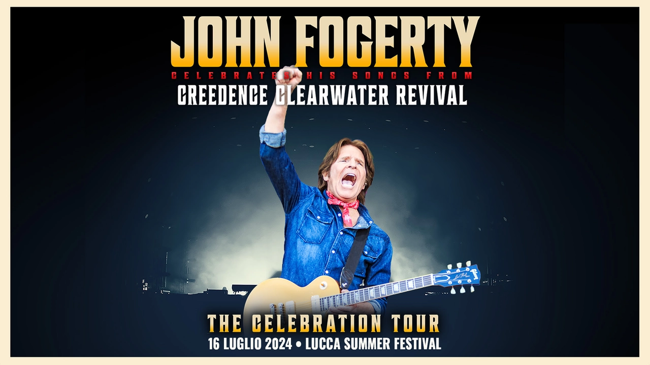 John Fogerty porta al Lucca Summer Festival il mito dei Creedence Clearwater Revival