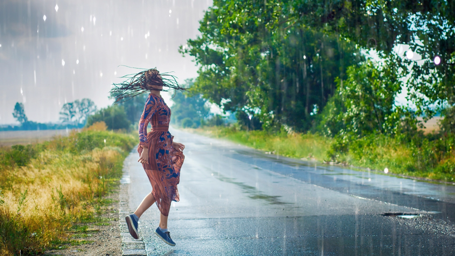 Arriva la pioggia in Toscana e termina il caldo record