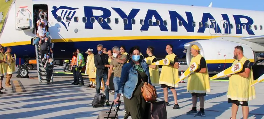 Ryanair battezza il Galilei "La ripresa decolla da qui"