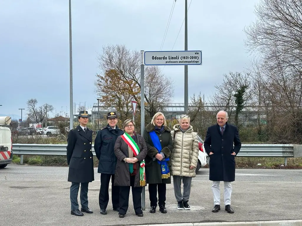 Ad Arezzo una strada dedicata al prof Odoardo Linoli