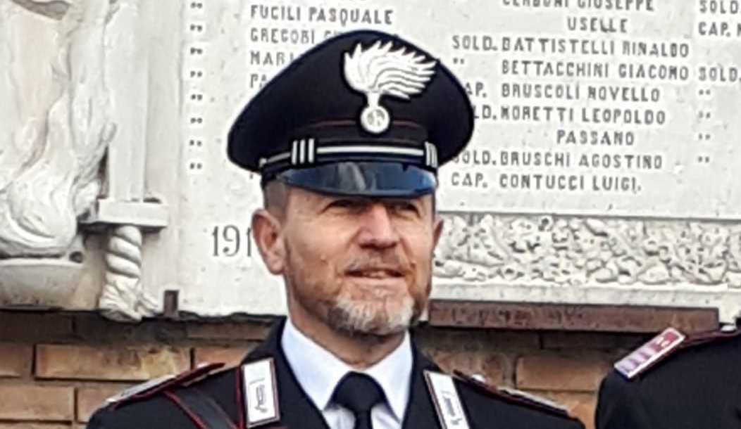 Va in pensione il carabiniere Monti. Per lui la medaglia al valor militare