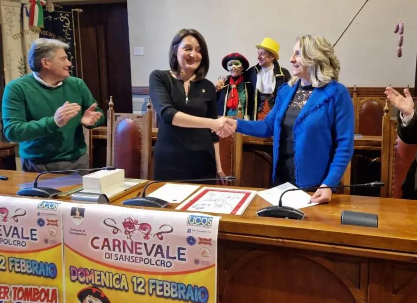 Patto di amicizia fra Anghiari e Sansepolcro in nome del Carnevale