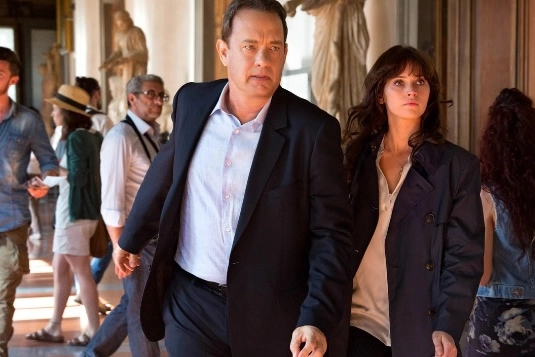 Tom Hanks e Felicity Jones in "Inferno", l'acclamato thriller girato a Firenze