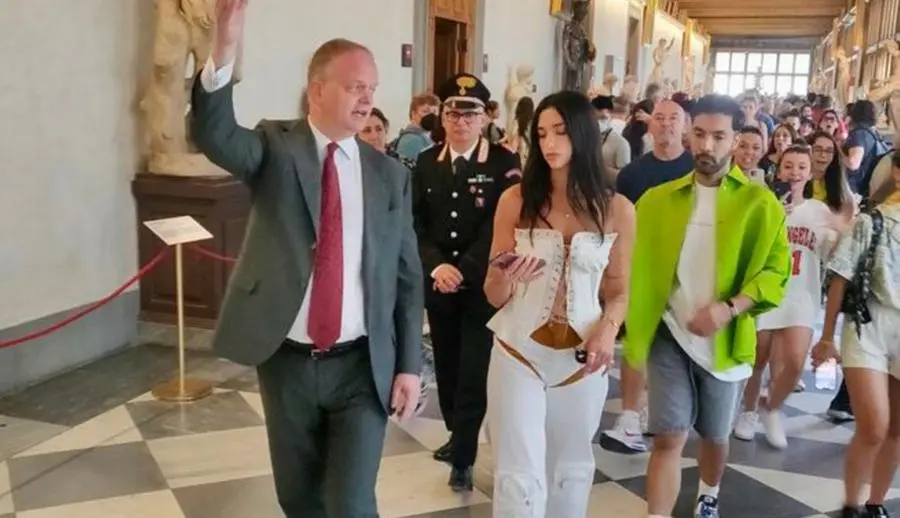 Uffizi da record su TikTok: superato il milione di like