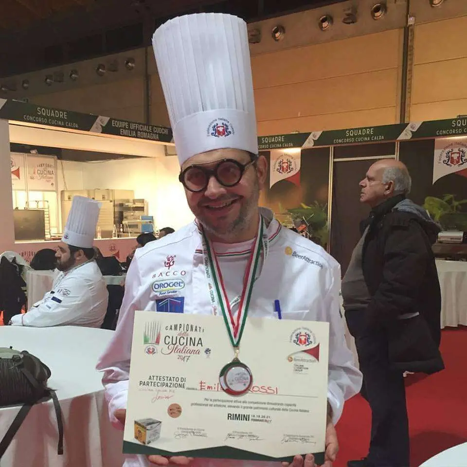 Lo Chef cortonese Emiliano Rossi bronzo ai campionati italiani della cucina