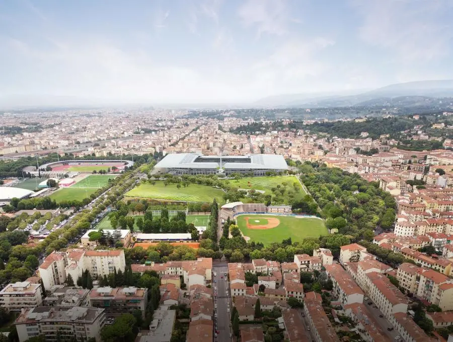 Restyling dello stadio Franchi, ecco il progetto finale