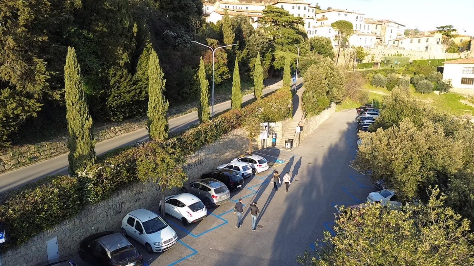 Altri parcheggi a pagamento Stalli blu allo Spirito Santo