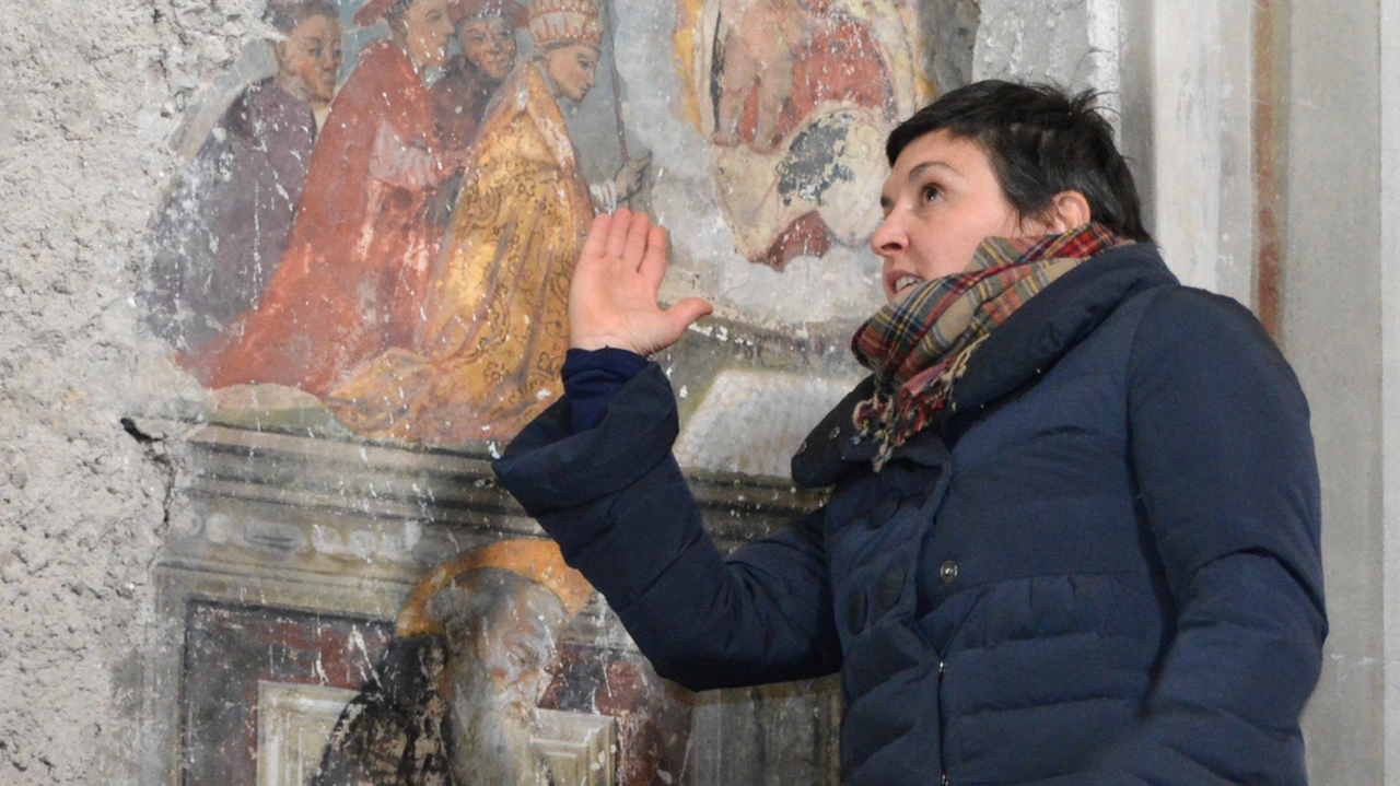 La chiesa 'svela' un affresco del ’500