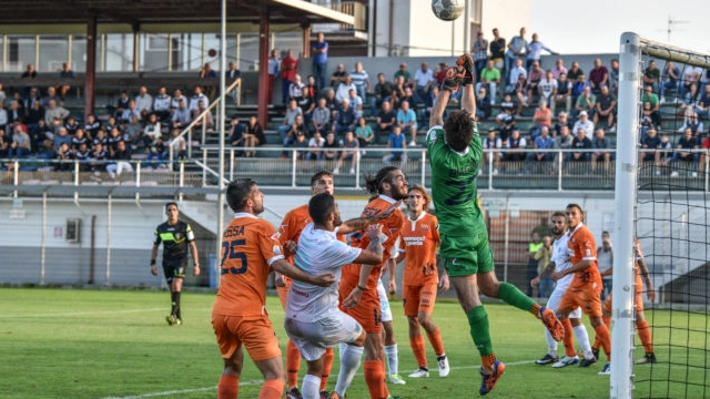 La Pistoiese non ha ripetuto la prova di Olbia (foto tratta dal sito Pistoiese)