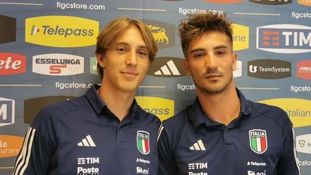 Fazzini, l'azzurro è una questione di famiglia Jacopo e Tommaso