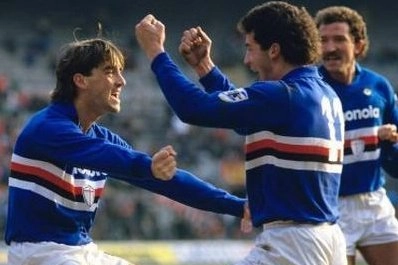 Vialli e Mancini giovanissimi alla Sampdoria (wikipedia)