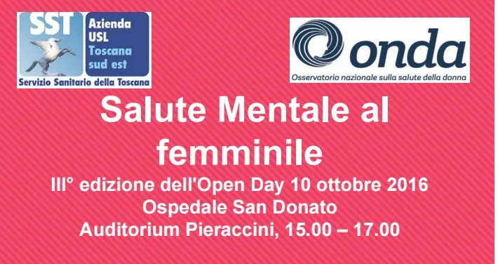 Donne e salute mentale: il 10 ottobre la terza edizione dell’open day,