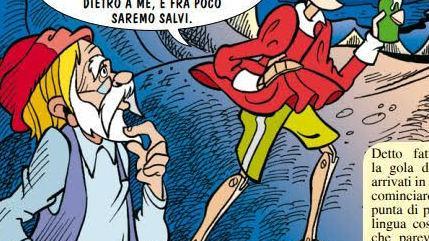 Il fumetto di Pinocchio . In regalo con La Nazione