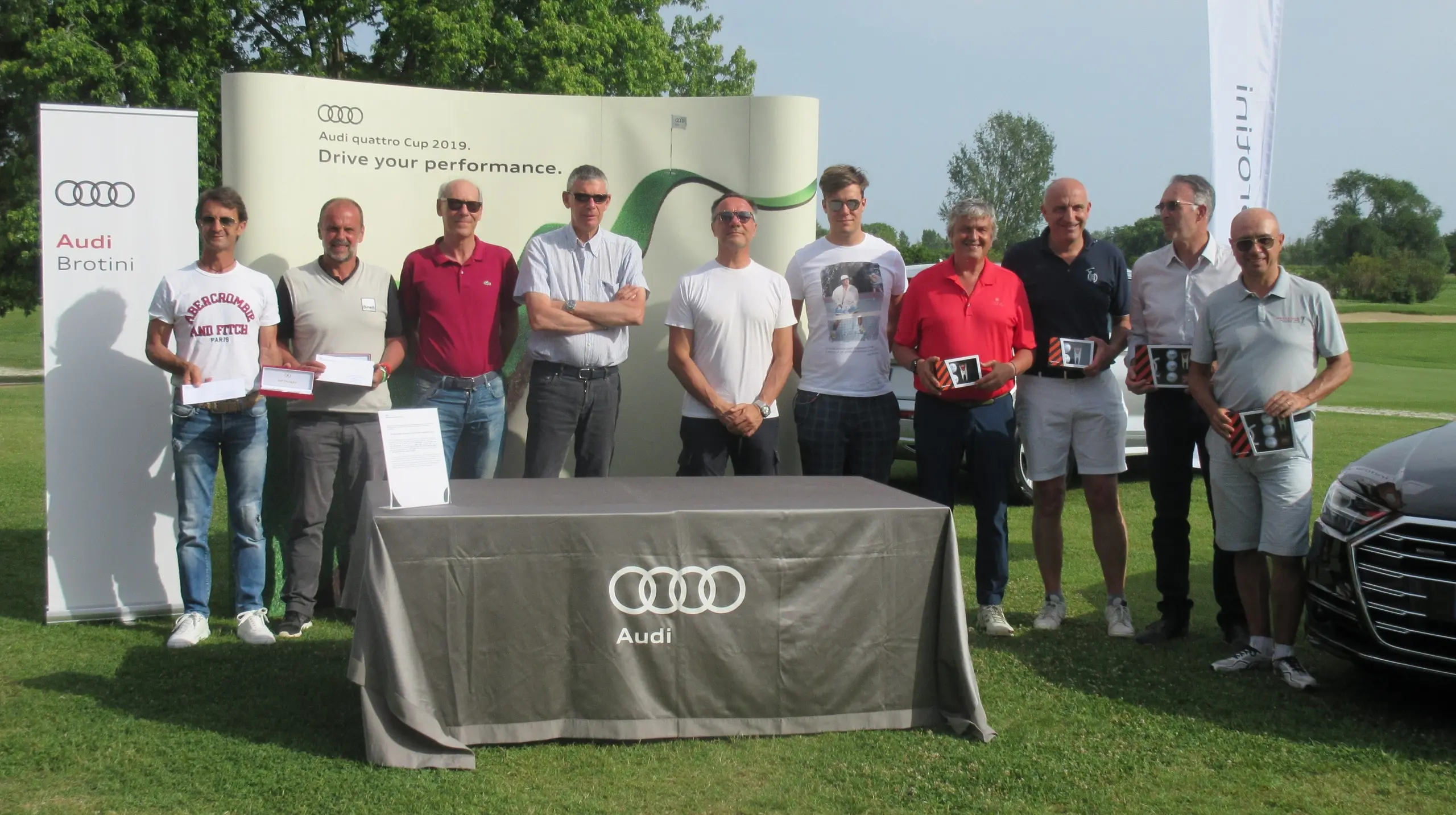 Golf Forte dei Marmi, che sfide nella Audi Quattro Cup