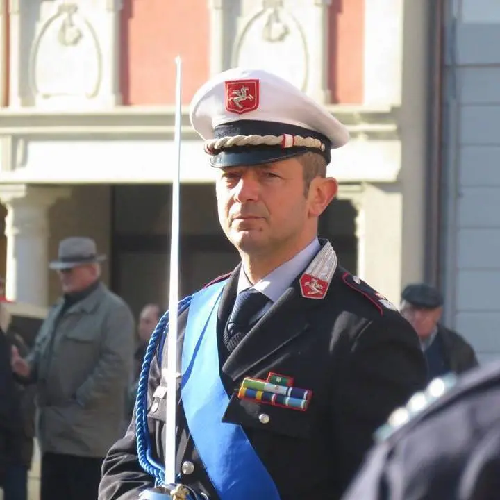 Domenico Gatto alla guida dei vigili urbani