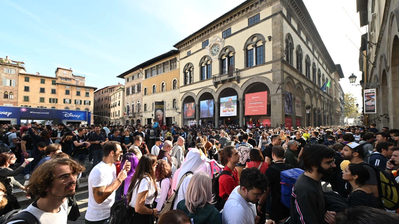 La folla di Lucca Comics & Games