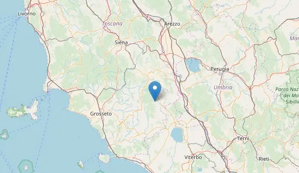 Lieve scossa di terremoto nella notte in provincia di Siena