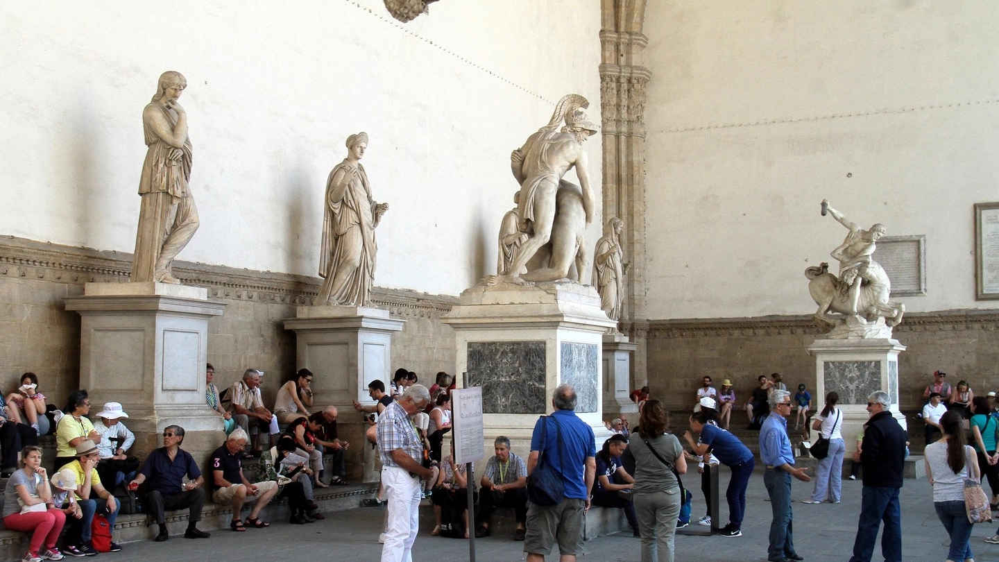 La loggia dei Lanzi  (foto di repertorio)