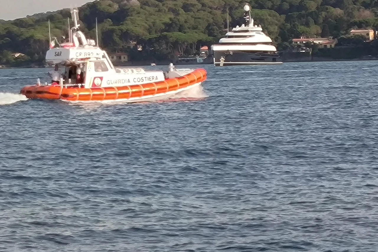 Lo yacht di Michael Jordan sullo sfondo (Foto di Valerie Pizzera)