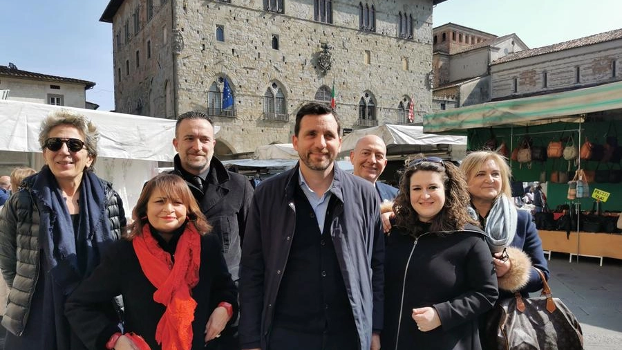 Alessandro Tomasi oggi in piazza