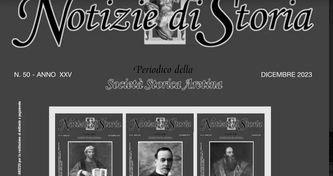 Il numero 50 di Notizie di Storia