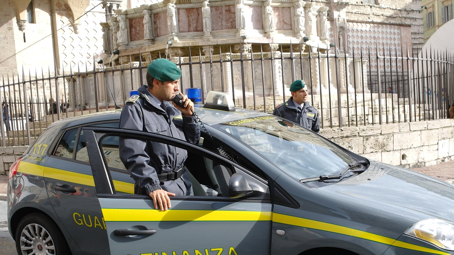 La guardia di finanza di Perugia