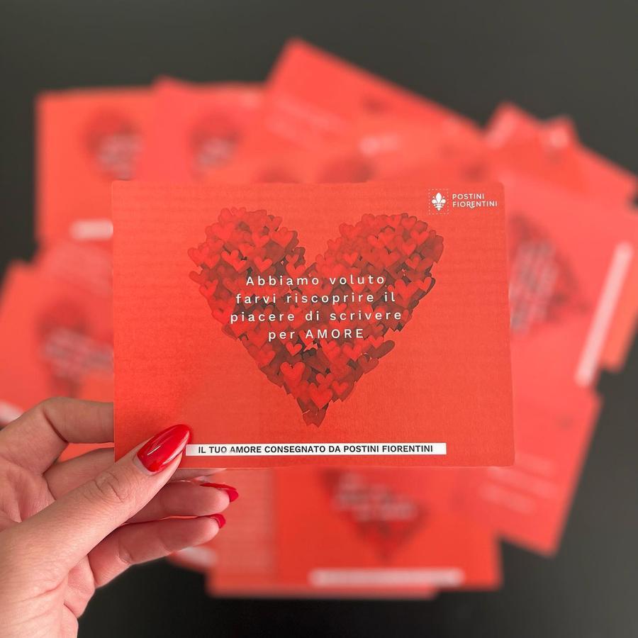 San Valentino 2022 a Firenze: messaggi d'amore spediti da Postini Fiorentini