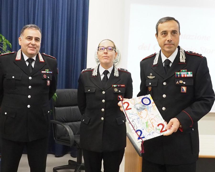 Calendario Storico dell'Arma dei Carabinieri 2022: un maestro della  Transvanguardia e un grande scrittore - UDINE.news