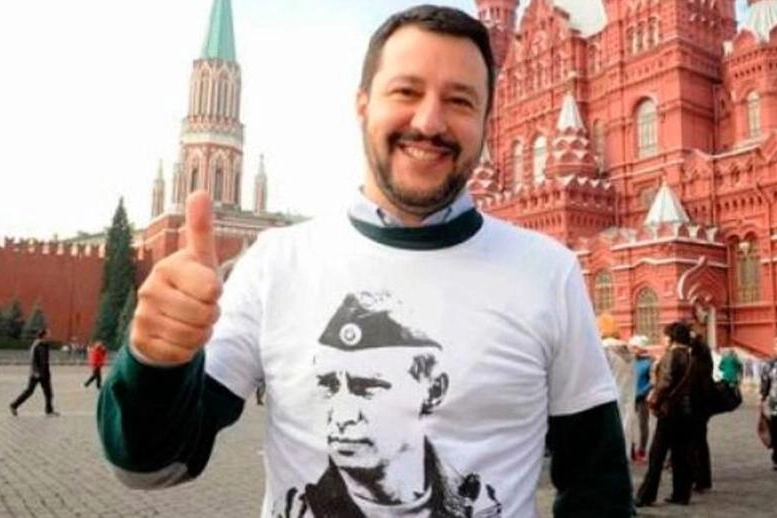 Il famoso post di Matteo Salvini sulla Piazza Rossa