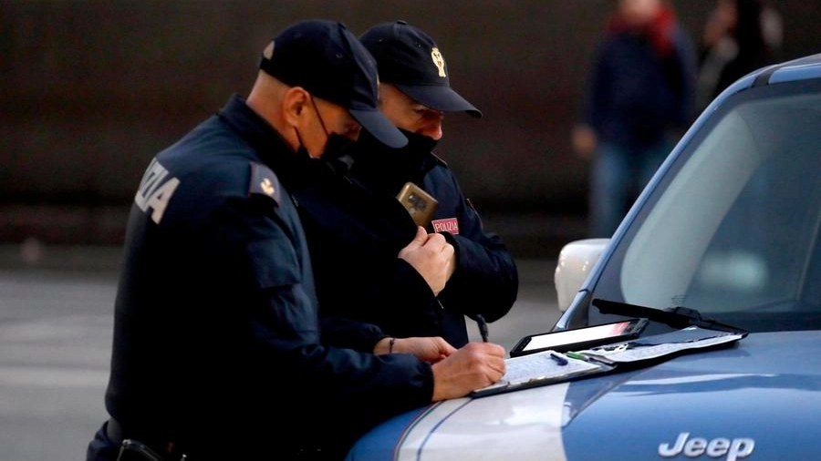 L'intervento della polizia (Foto di repertorio)