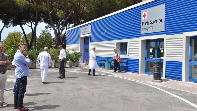 Il pronto soccorso dell’ospedale Versilia