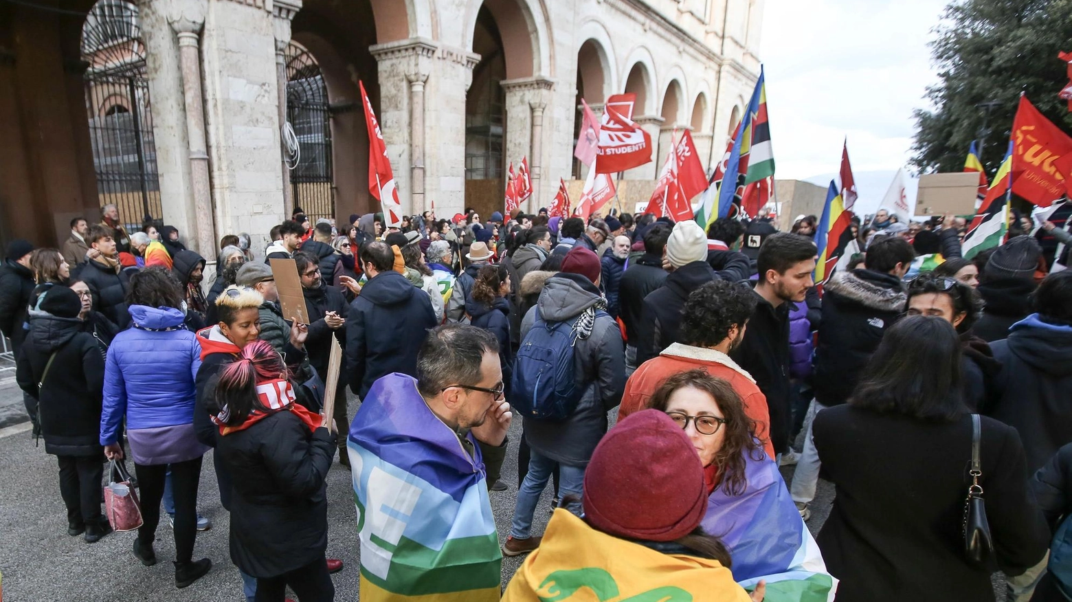 Studenti e associazioni : "Diciamo stop alla guerra in Palestina e Ucraina"