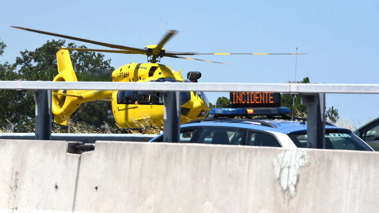 Incidente in autostrada (foto di repertorio)