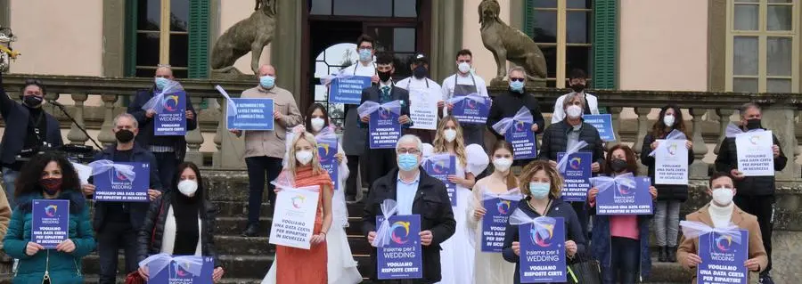 Wedding, protesta a Roma