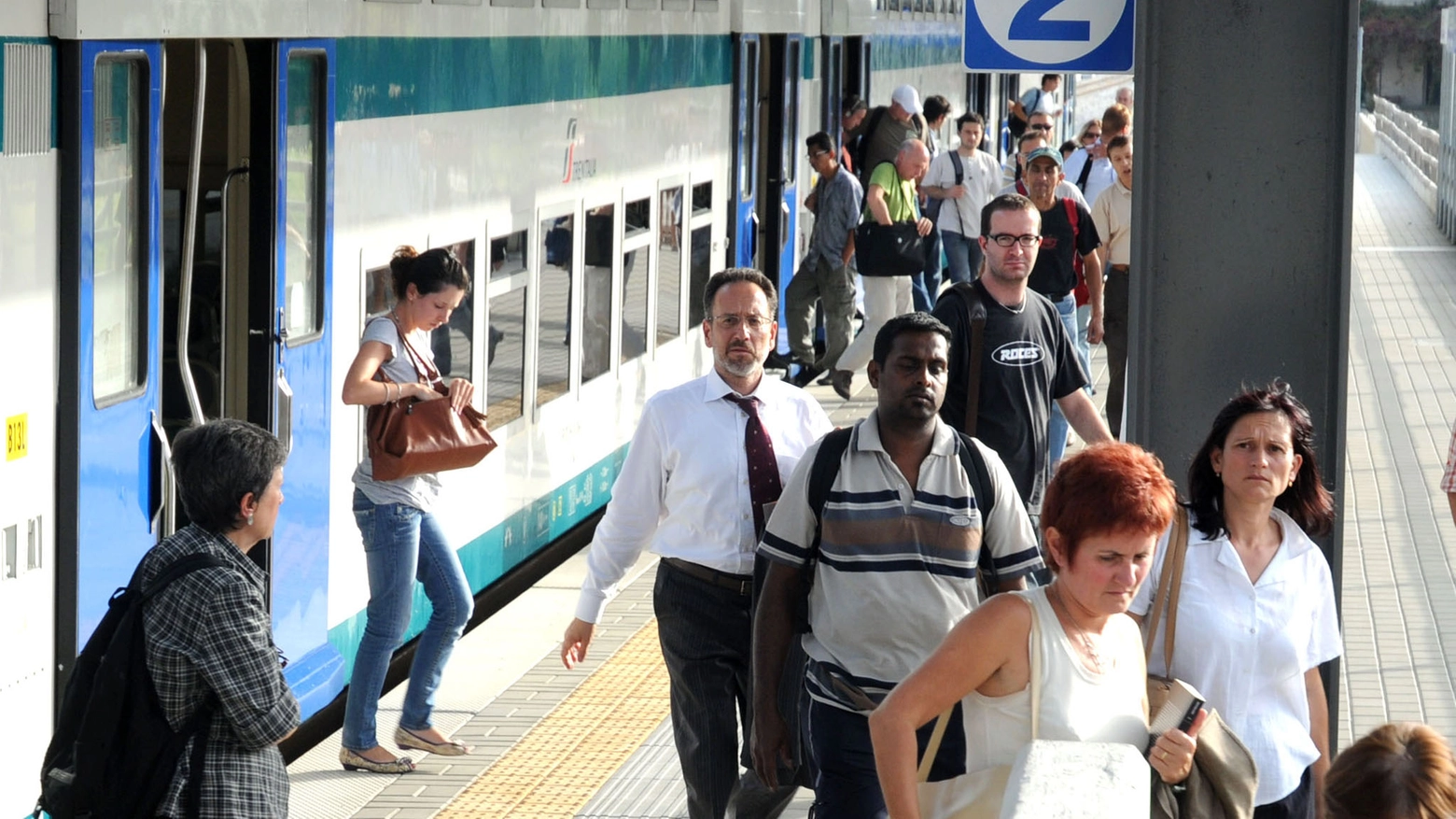 Treni nel caos