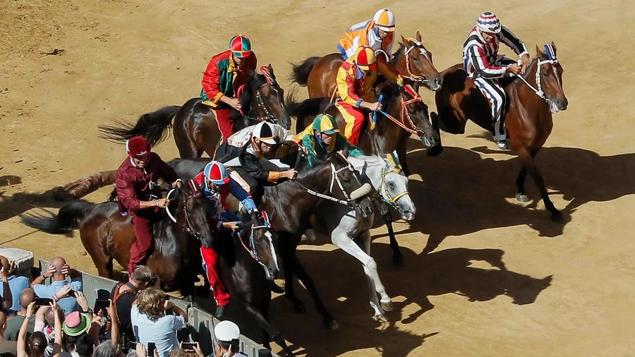 Palio, seconda prova vinta dalla contrada della Chiocciola