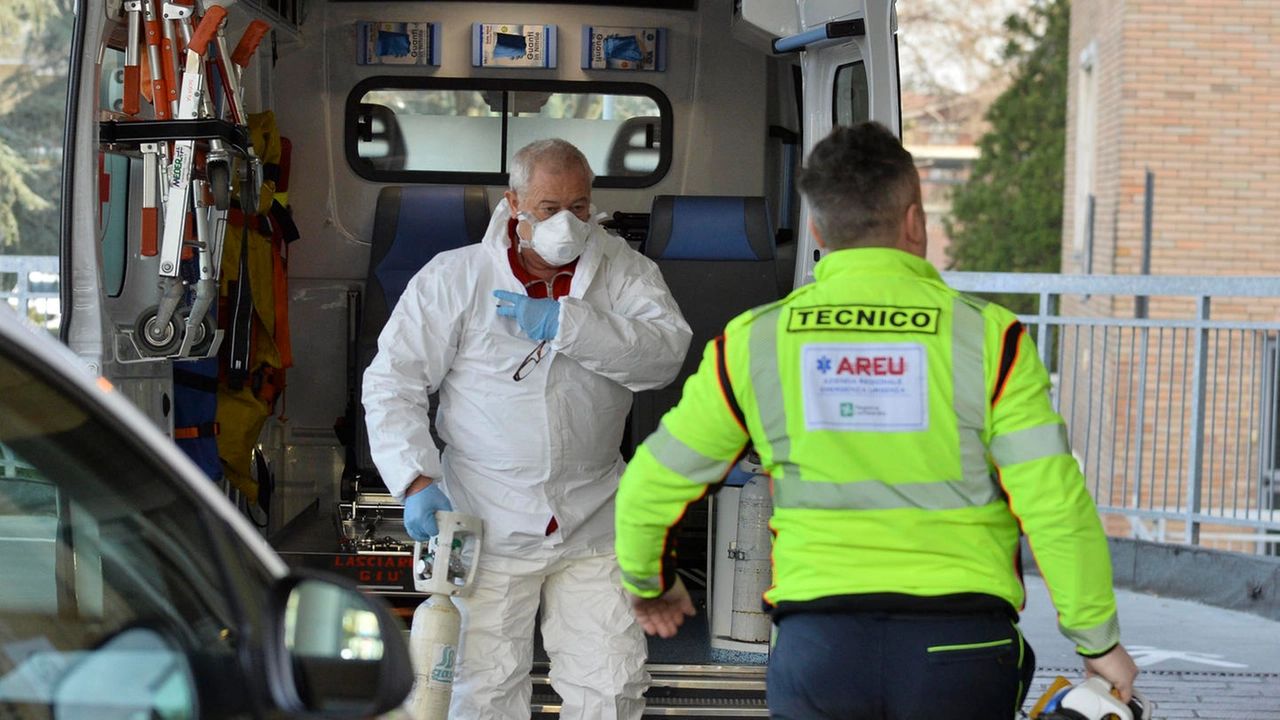 L'ospedale di Codogno, dove è ricoverato il paziente italiano