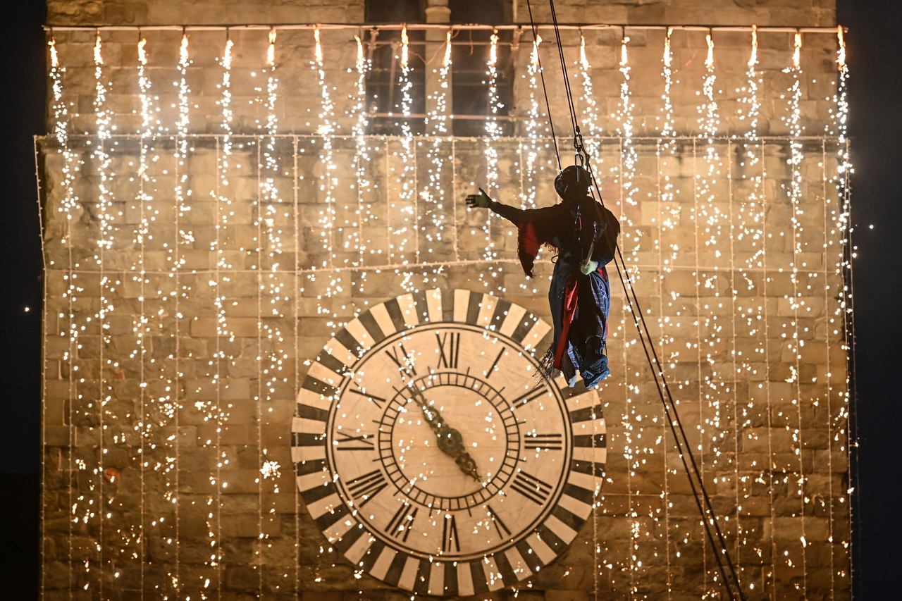 La Befana a Pistoia (FotoCastellani)