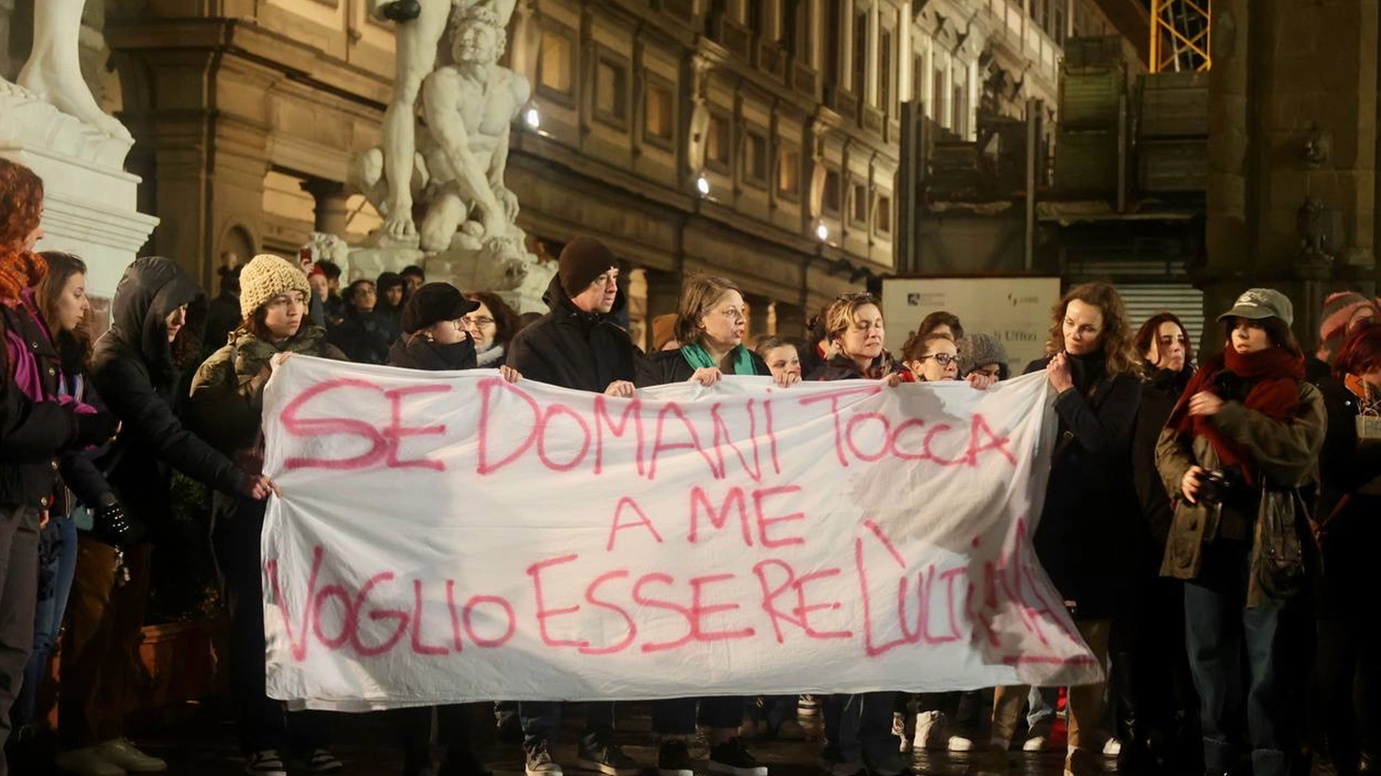 La manifestazione a Firenze per Giulia Cecchettin