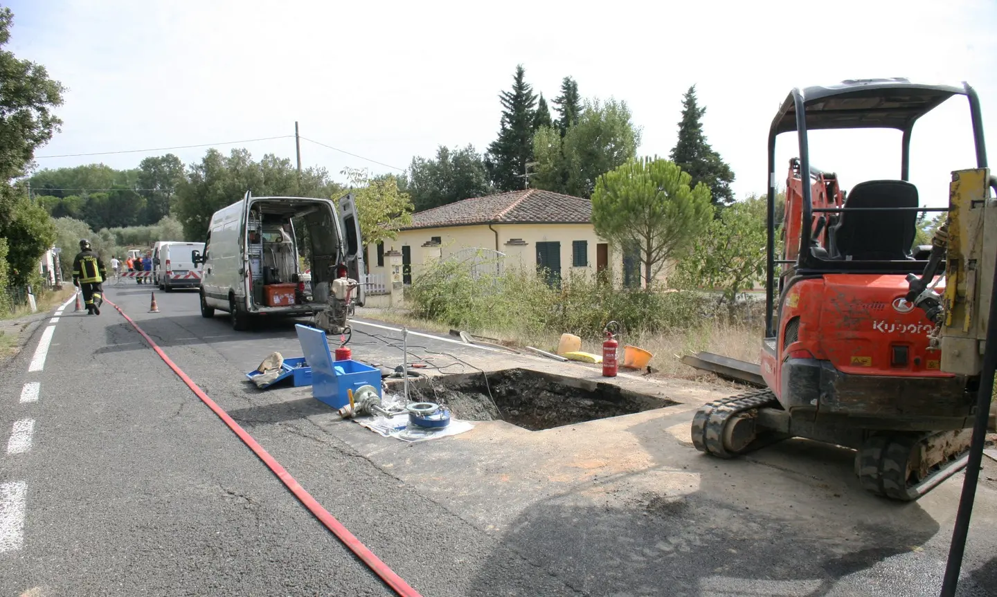 Fuga di gas, evacuate quattro famiglie