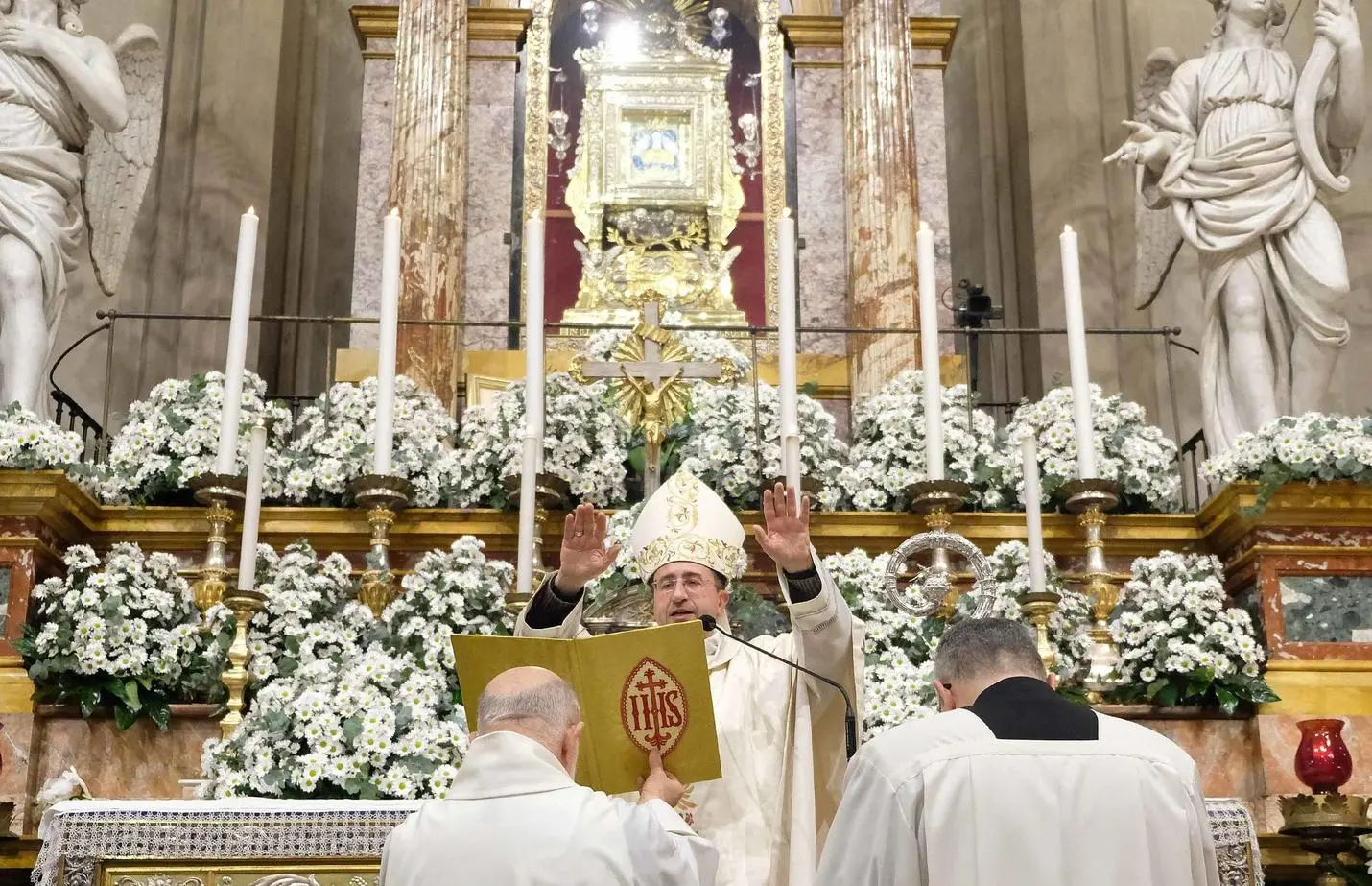 Cattedrale il giorno della festa. Migliaia alla Madonna del